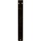Ekena Millwork Traditional Wrought Iron Bracket, (Single center brace), Antiqued Brass 1 1/2"W x 5 1/2"D x 8"H BKTM01X05X08STRABS - alternate 7